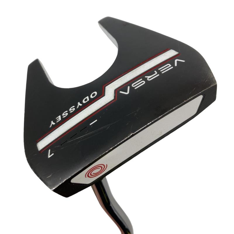 【中古】 オデッセイ VERSA #7 ブラック(ホリゾンタル) 35インチ パター PT スチール (フレックスその他) メンズ 男性用 右利き 右用 Cランク ゴルフクラブ