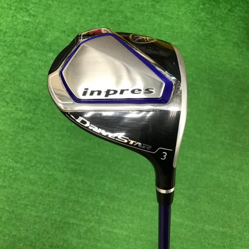 【中古】 ヤマハ inpres DRIVESTAR 3W フェアウェイウッド FW SPEEDER NX for Yamaha M423f (フレックスSR) メンズ 男性用 右利き 右用 Cランク ゴルフクラブ