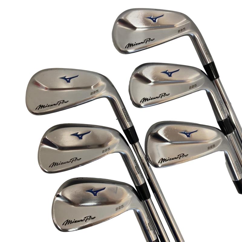 【中古】 ミズノ Mizuno Pro 225 6S アイアンセット IR リシャフト (フレックスその他) メンズ 男性用 右利き 右用 Cランク ゴルフクラブ