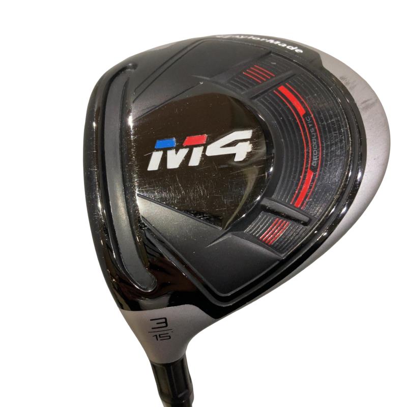 【中古】 テーラーメイド M4 3W レフティ フェアウェイウッド FW Tour AD IZ-6 (フレックスS) メンズ 男性用 左利き レフティ 左用 Cランク ゴルフクラブ