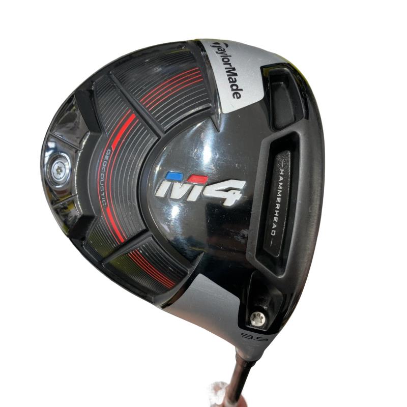 【中古】 テーラーメイド M4 9.5° ドライバー DR 純正特注シャフト (フレックスS) メンズ 男性用 右利き 右用 Cランク ゴルフクラブ