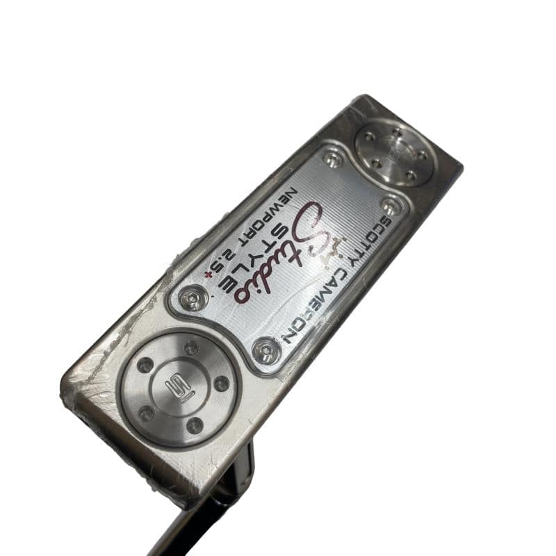 【中古】 タイトリスト SCOTTY CAMERON STUDIO STYLE NEWPORT 2.5 PLUS(2025) 34インチ パター PT スチール (フレックスその他) メンズ 男性用 右利き 右用 Aランク ゴルフクラブ|ゴルフパートナー 中古クラブ店