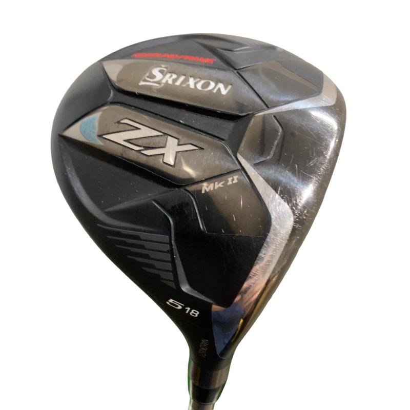 【中古】 ダンロップ SRIXON ZX Mk II 5W フェアウェイウッド FW Diamana ZX-II 50 (フレックスSR) メンズ 男性用 右利き 右用 Cランク ゴルフクラブ