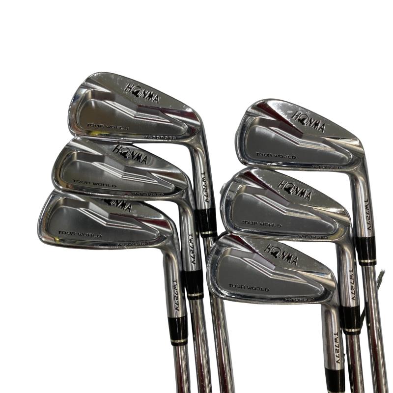 【中古】 本間ゴルフ TOUR WORLD TW727V FORGED 6S アイアンセット IR NS PRO MODUS3 TOUR120 (フレックスS) メンズ 男性用 右利き 右用 Cランク ゴルフクラブ｜ゴルフパートナー 中古クラブ店