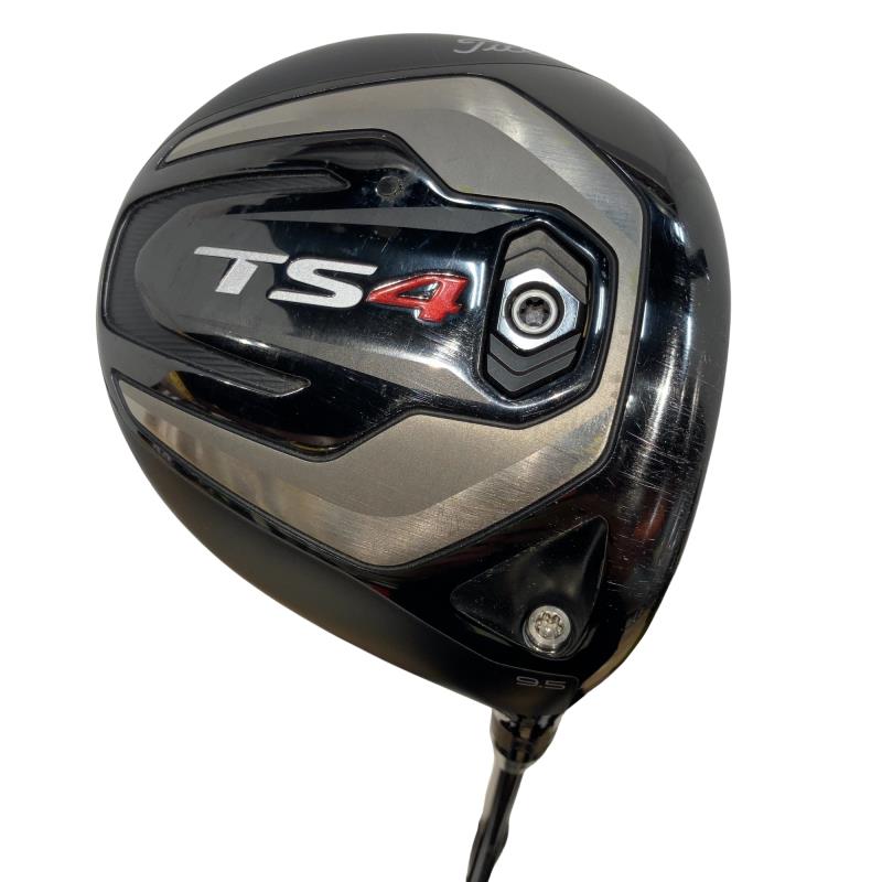 【中古】 タイトリスト TS4  9.5° １番ウッド DR リシャフト (フレックス余分の物) メンズ 成人男性用 右利き 右用 C序列付ける ゴルフ野球クラブ