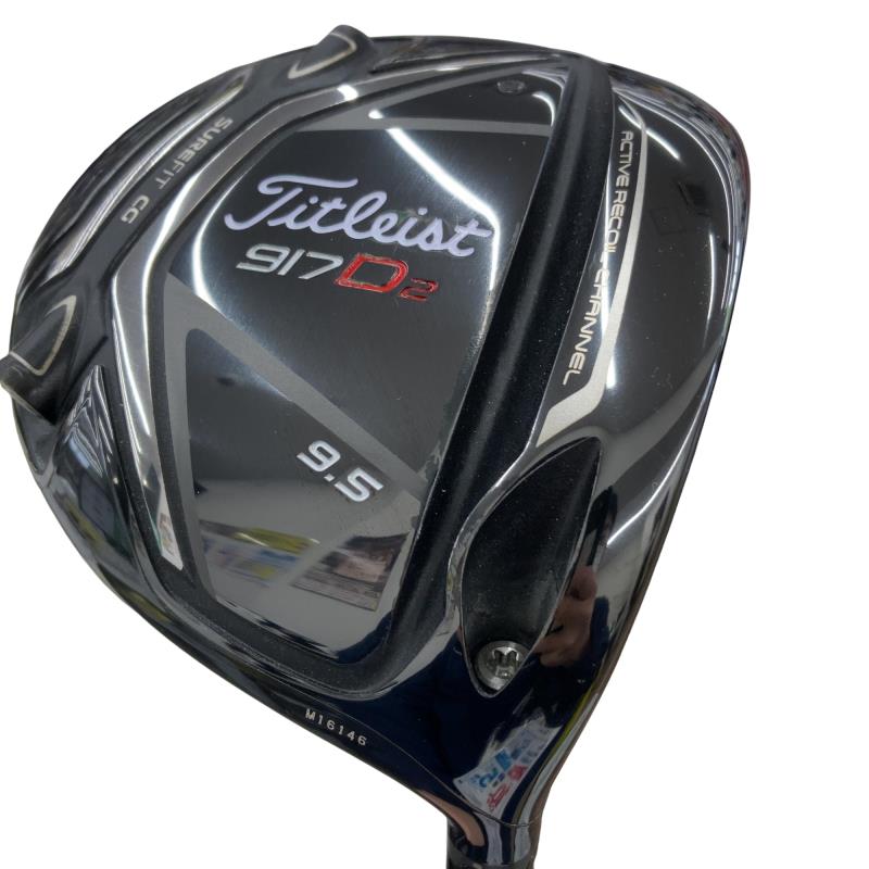 【中古】 タイトリスト 917 D2 9.5° ドライバー DR Titleist Speeder 517 (フレックスS) メンズ 男性用 右利き 右用 Cランク ゴルフクラブ