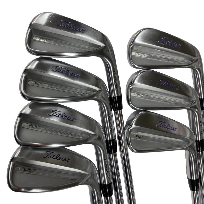 【中古】 タイトリスト Titleist T150(2023) 7S アイアンセット IR 純正特注シャフト (フレックスS) メンズ 男性用 右利き 右用 Cランク ゴルフクラブ