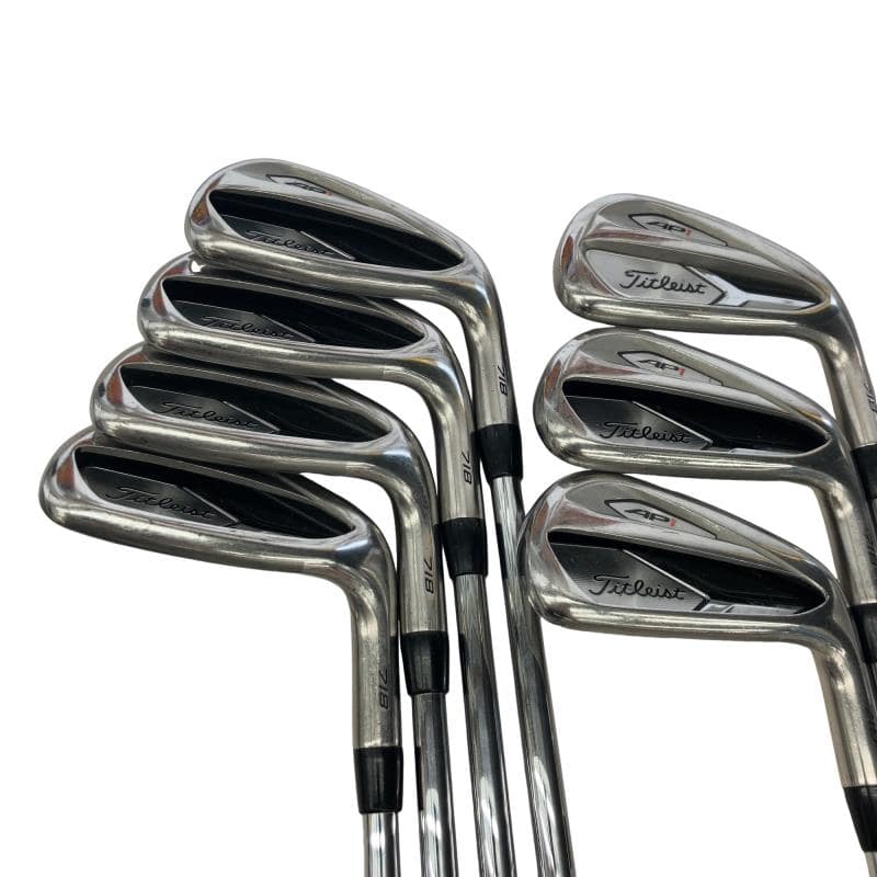 【中古】 タイトリスト Titleist AP1 718 8S アイアンセット IR NS PRO 950GH (フレックスS) メンズ 男性用 右利き 右用 Cランク ゴルフクラブ