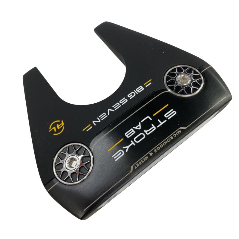【中古】 オデッセイ STROKE LAB BLACK BIG SEVEN ARMLOCK 39in パター PT STROKE LAB BLACK (フレックス余分の物) メンズ 成人男性用 右利き 右用 C序列付ける ゴルフ野球クラブ
