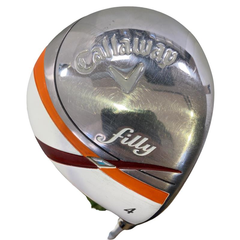 【中古】 キャロウェイ filly(2015) 4W レディース フェアウェイウッド FW New filly(フェアウェイ) (フレックスL) レディース 女性用 右利き 右用 Cランク ゴルフクラブ