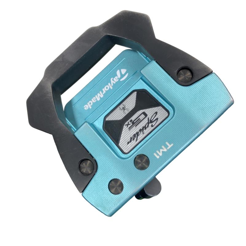 【中古】 仕立て屋お手伝いさん Spider GTx TRUSS ICE BLUE TM1 34in パター PT スチール写真 (フレックス余分の物) メンズ 成人男性用 右利き 右用 C位置付ける ゴルフ野球クラブ メンズクラブ-ゴルフ-パター