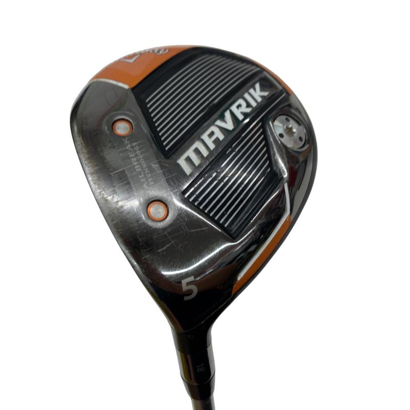 【中古】 キャロウェイ MAVRIK 5W レフティ フェアウェイウッド FW Diamana 50 for CW(FW) (フレックスS) メンズ 成人男性用 左ぎっちょ レフティ 左用 C位置づける ゴルフ野球クラブ