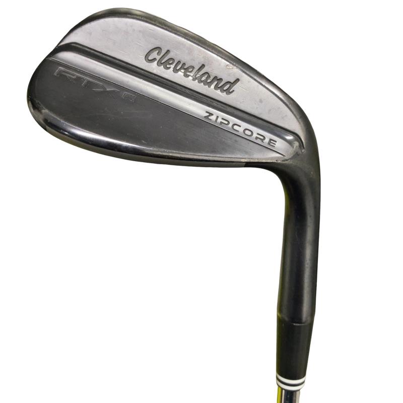 【中古】 クリーブランド Cleveland RTX-6 ZIPCORE ブラックサテン 52°/10° MID ウェッジ WG 純正特注シャフト (フレックスその他) メンズ 男性用 右利き 右用 Cランク ゴルフクラブ