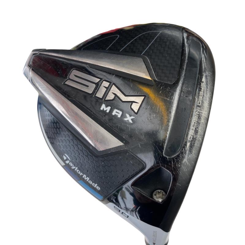 【中古】 テーラーメイド SIM MAX 10.5° ドライバー DR 純正特注シャフト (フレックスS) メンズ 男性用 右利き 右用 Cランク ゴルフクラブ|ゴルフパートナー 中古クラブ店