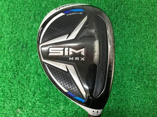 【中古】 テーラーメイド SIM MAX U4 ユーティリティ UT TENSEI BLUE TM60(UT) (フレックスR) メンズ 男性用 右利き 右用 Cランク ゴルフクラブ|ゴルフパートナー 中古クラブ店