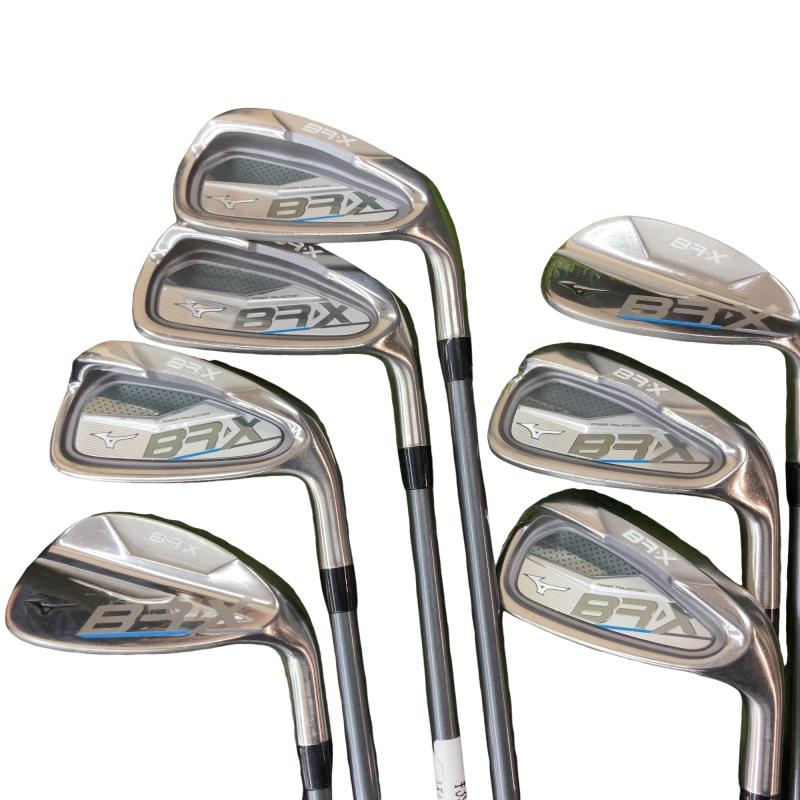 【中古】 ミズノ BR-X 7S アイアン仕掛ける IR BR-X (フレックスS) メンズ 成人男性用 右利き 右用 C序列付ける ゴルフ野球クラブ