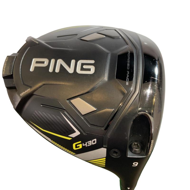 【中古】 ピン G430 LST  9° １番ウッド DR 純然たる特注矢がら (フレックスS) メンズ 成人男性用 右利き 右用 C位置づける ゴルフ野球クラブ
