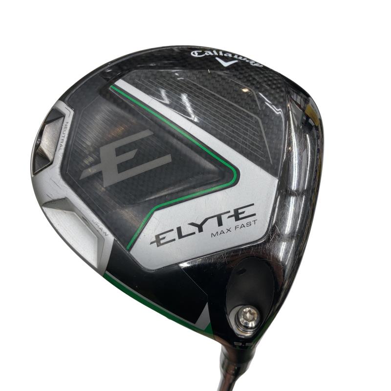 【中古】 キャロウェイ ELYTE MAX FAST  9.5° ドライバー DR LIN-Q GREEN 40 for CW(ELYTE DR) (フレックスS) メンズ 男性用 右利き 右用 Cランク ゴルフクラブ
