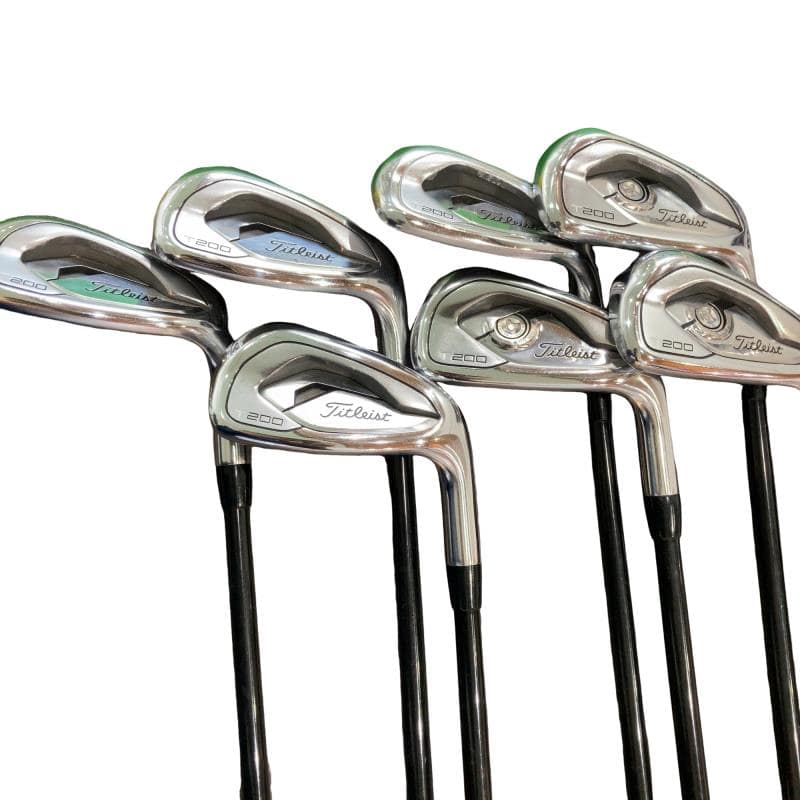 【中古】 タイトリスト Titleist T200 8S アイアン仕掛ける IR Titleist KURO KAGE 60 (フレックス余分の物) メンズ 成人男性用 右利き 右用 C価値づける ゴルフ野球クラブ
