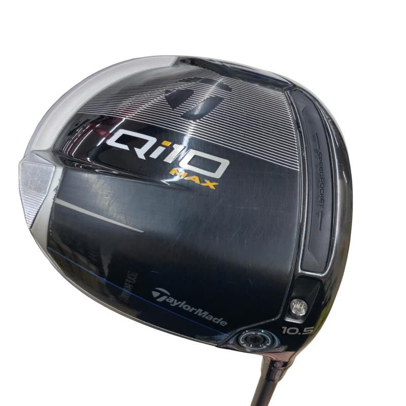 【中古】 テーラーメイド Qi10 MAX 10.5° ドライバー DR リシャフト (フレックスその他) メンズ 男性用 右利き 右用 Cランク ゴルフクラブ