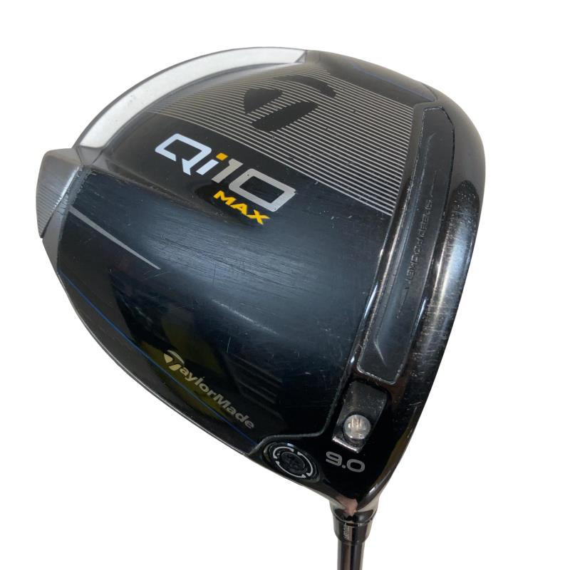 【中古】 テーラーメイド Qi10 MAX 9° ドライバー DR Diamana BLUE TM50(Qi10 DR) (フレックスS) メンズ 男性用 右利き 右用 Cランク ゴルフクラブ