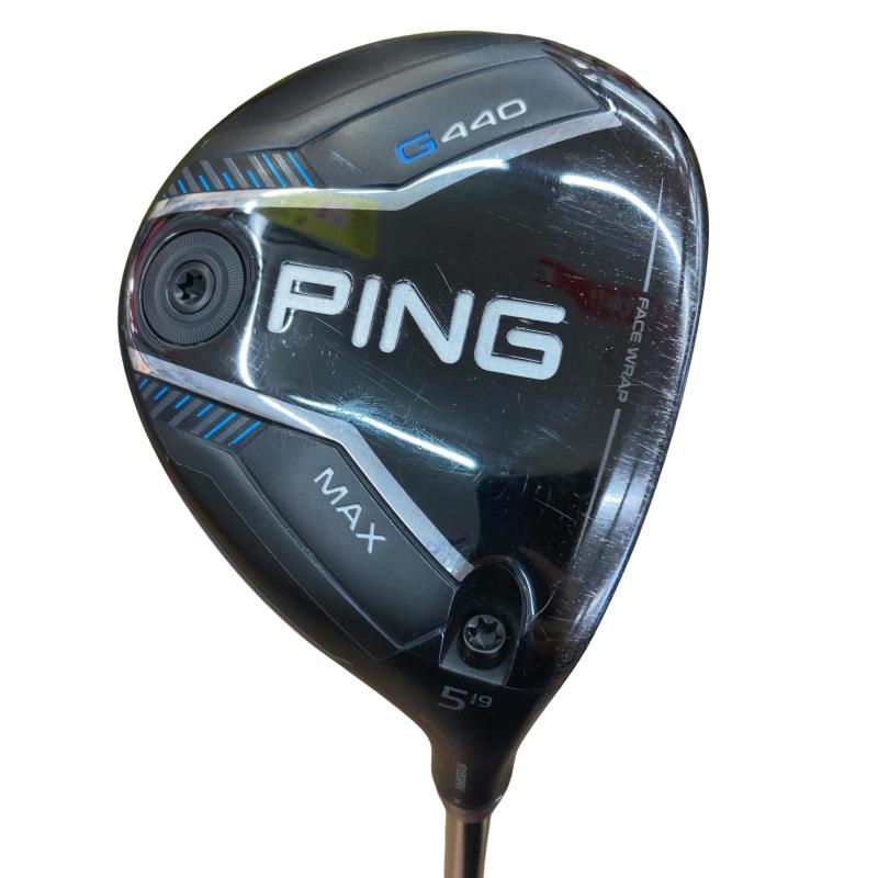 【中古】 ピン G440 MAX 5W フェアウェイウッド FW PING TOUR 2.0 CHROME 65(FW) (フレックスR) メンズ 男性用 右利き 右用 Cランク ゴルフクラブ｜ゴルフパートナー 中古クラブ店