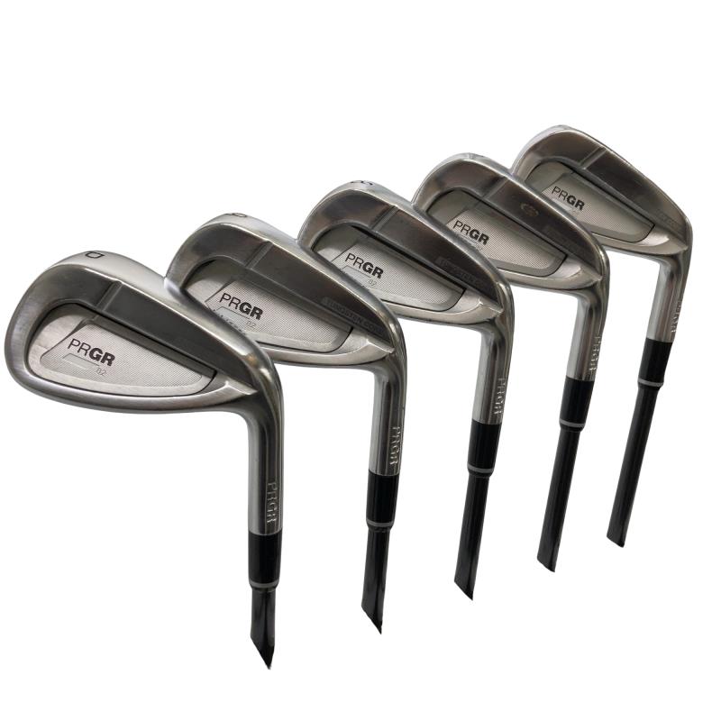 【中古】 プロギア PRGR 02 5S アイアンセット IR Diamana FOR PRGR(2020 IR) (フレックスS) メンズ 男性用 右利き 右用 Dランク ゴルフクラブ|ゴルフパートナー 中古クラブ店
