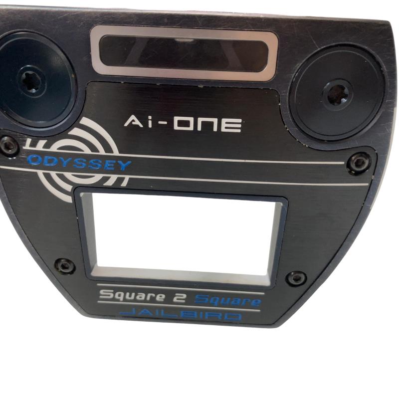 【中古】 オデッセイ Ai-ONE SQUARE 2 SQUARE JAILBIRD 34インチ パター PT STROKE LAB 90 スチール (フレックスその他) メンズ 男性用 右利き 右用 Dランク ゴルフクラブ|ゴルフパートナー 中古クラブ店