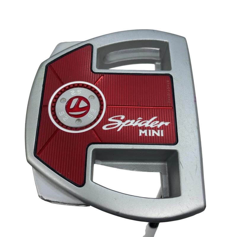 【中古】 テーラーメイド Spider MINI DIAMOND SILVER 33インチ パター PT スチール (フレックスその他) メンズ 男性用 右利き 右用 Cランク ゴルフクラブ