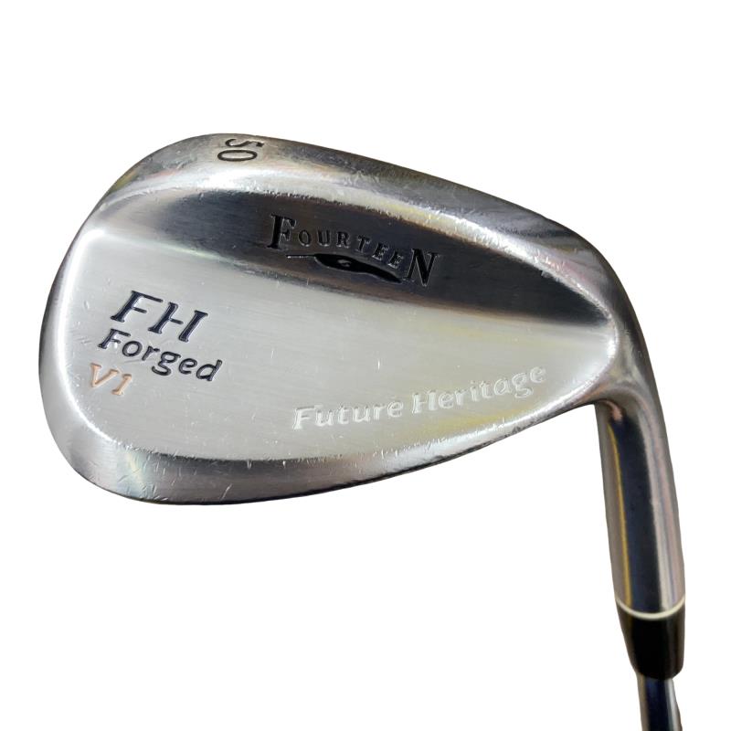 【中古】 フォーティーン FH Forged V1 ニッケルクロムメッキ 50° ウェッジ WG 純正特注シャフト (フレックスその他) メンズ 男性用 右利き 右用 Dランク ゴルフクラブ