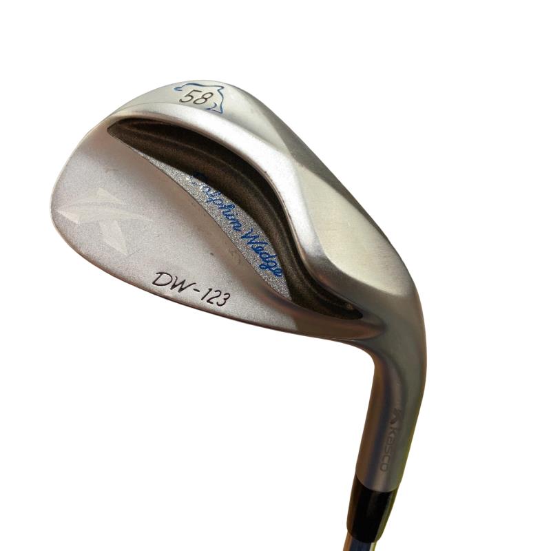 【中古】 キャスコ Dolphin Wedge DW-123 シルバー 58° ウェッジ WG NS PRO 950GH neo (フレックスその他) メンズ 男性用 右利き 右用 Cランク ゴルフクラブ