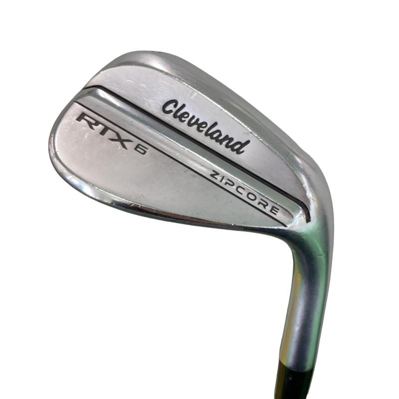 【中古】 クリーブランド Cleveland RTX-6 ZIPCORE ツアーサテン 52°/10° MID ウェッジ WG Dynamic Gold (フレックスS) メンズ 男性用 右利き 右用 Cランク ゴルフクラブ