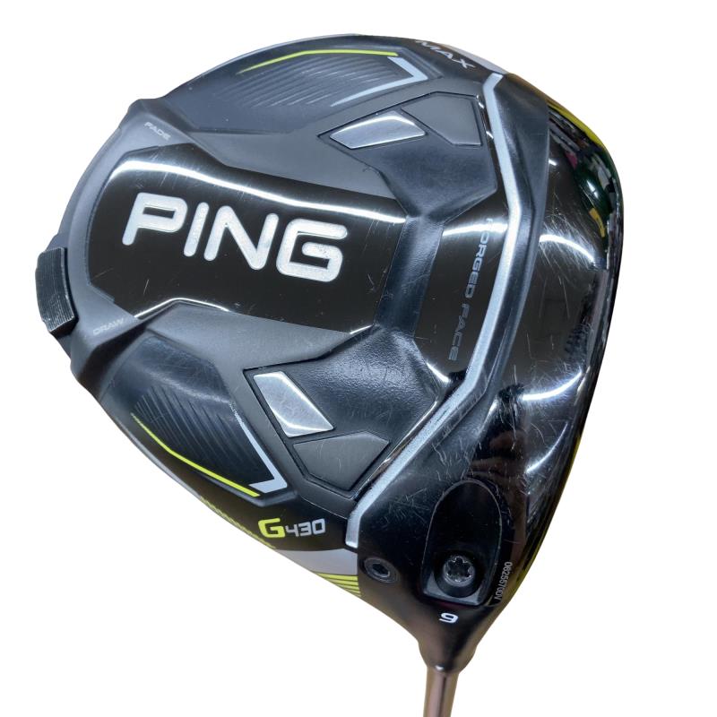 【中古】 ピン G430 MAX  9° １番ウッド DR PING TOUR 2.0 CHROME 65(DR) (フレックスS) メンズ 成人男性用 右利き 右用 C位置づける ゴルフ野球クラブ