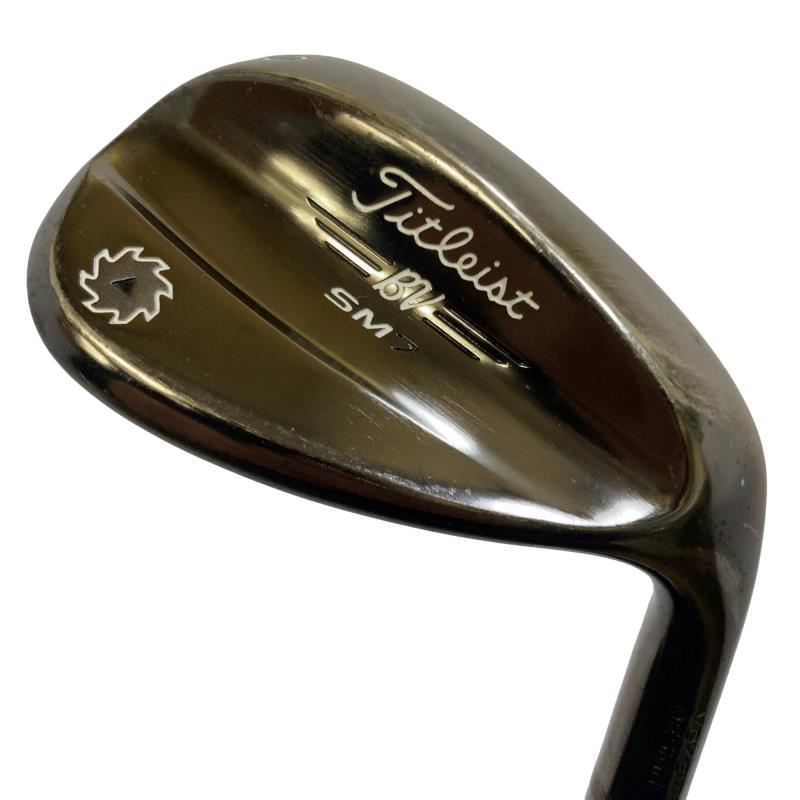 【中古】 タイトリスト VOKEY SPIN MILLED SM7 ブラッシュドスチール 60°/14°K ウェッジ WG Dynamic Gold (フレックスS) メンズ 男性用 右利き 右用 Cランク ゴルフクラブ