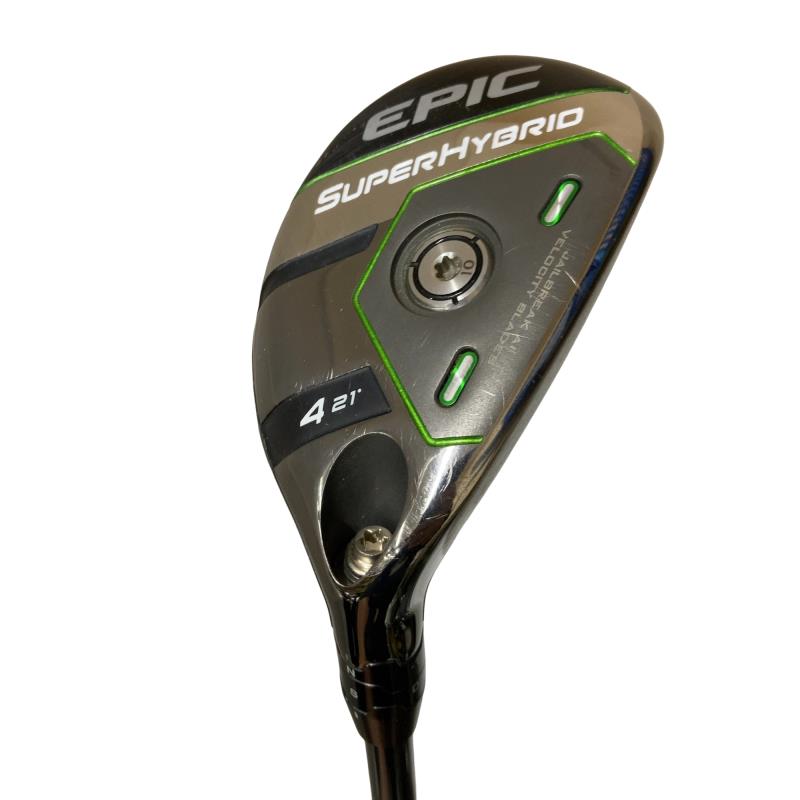 【中古】 キャロウェイ EPIC SUPER HYBRID U4 ユーティリティ UT Diamana 55 for CW(2021 EPIC UT) (フレックスSR) メンズ 男性用 右利き 右用 Cランク ゴルフクラブ