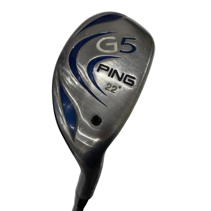 【中古】 ピン G5 ユーティリティ 22° ユーティリティ UT TFC 100H (フレックスS) メンズ 男性用 右利き 右用 Cランク ゴルフクラブ