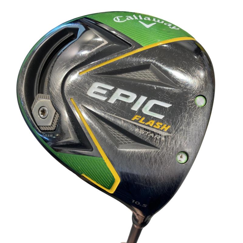 【中古】 キャロウェイ EPIC FLASH STAR 10.5° ドライバー DR Speeder EVOLUTION for CW(ドライバー) (フレックスR) メンズ 男性用 右利き 右用 Cランク ゴルフクラブ