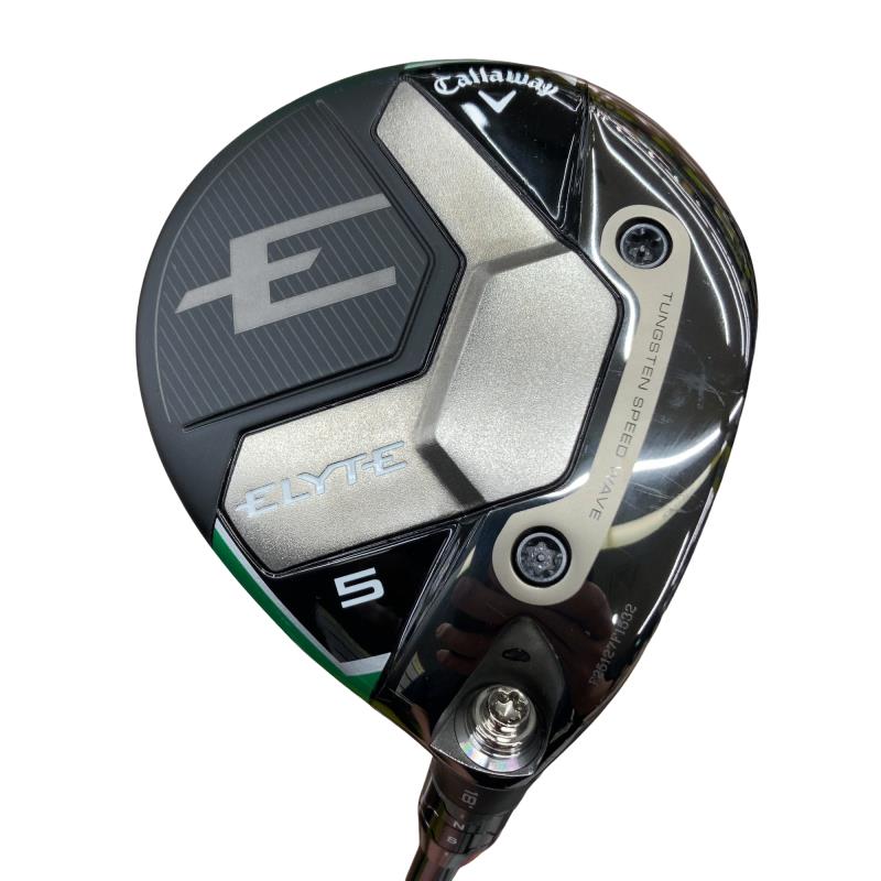 【中古】 キャロウェイ ELYTE  5W フェアウェイウッド FW VENTUS GREEN 50 for CW(ELYTE FW) (フレックスS) メンズ 成人男性用 右利き 右用 C価値づける ゴルフ野球クラブ