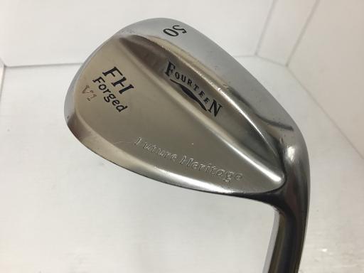 【中古】 フォーティーン FH Forged V1 ニッケルクロムメッキ 50° ウェッジ WG 純正特注シャフト (フレックスその他) メンズ 男性用 右利き 右用 Dランク ゴルフクラブ
