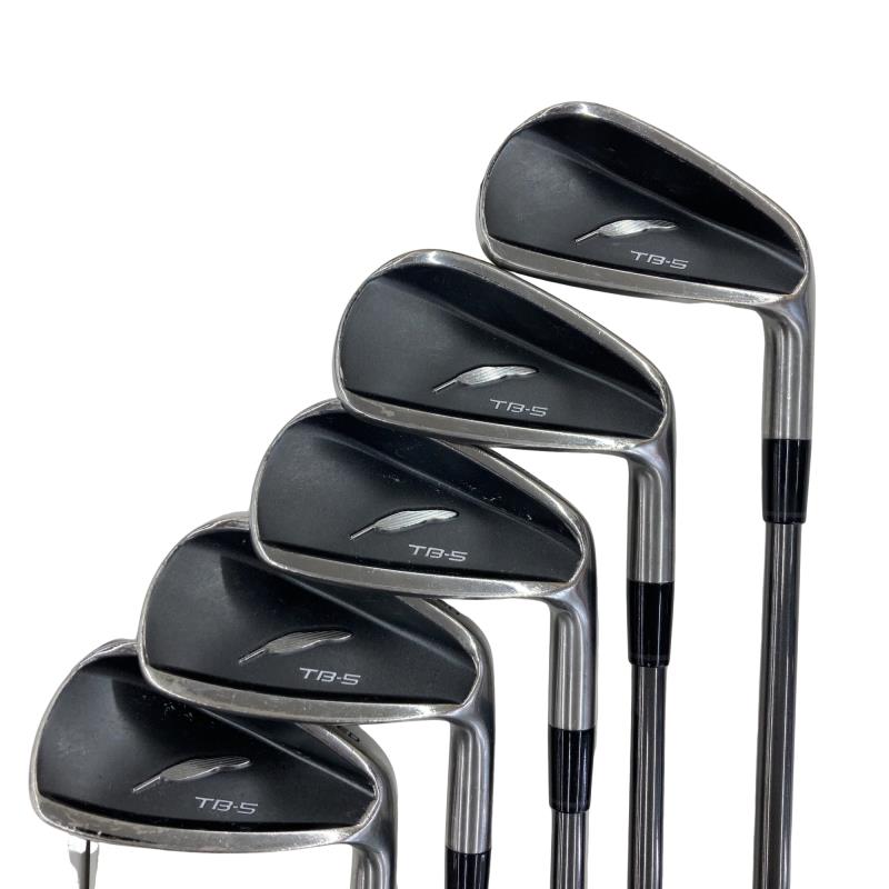 【中古】 フォーティーン 肺結核-5 FORGED 点火装置黒いこと 5S アイアン仕掛ける IR FS-90i (フレックスS) メンズ 成人男性用 右利き 右用 D価値づける ゴルフ野球クラブ