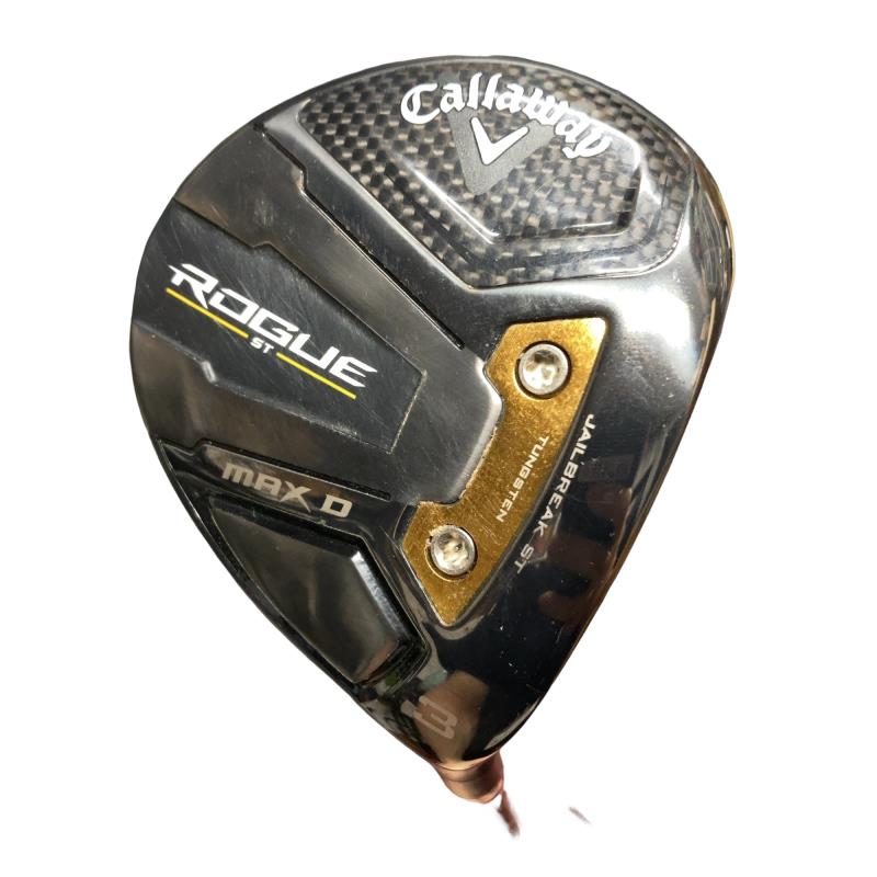 【中古】 キャロウェイ ROGUE ST MAX D 3W フェアウェイウッド FW VENTUS 5 for CW(ROGUE ST FW) (フレックスS) メンズ 成人男性用 右利き 右用 C位置づける ゴルフ野球クラブ