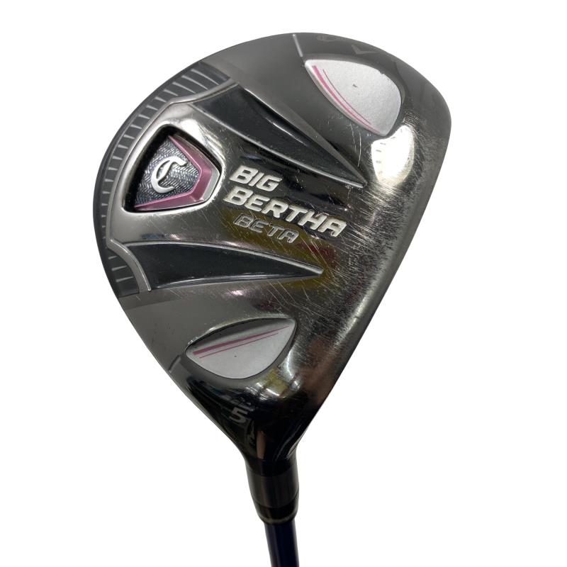 【中古】 キャロウェイ BIG BERTHA(2016) BETA 5W レディース フェアウェイウッド FW GP for BIG BERTHA(フェアウェイ) (フレックスL) レディース 女性用 右利き 右用 Dランク ゴルフクラブ