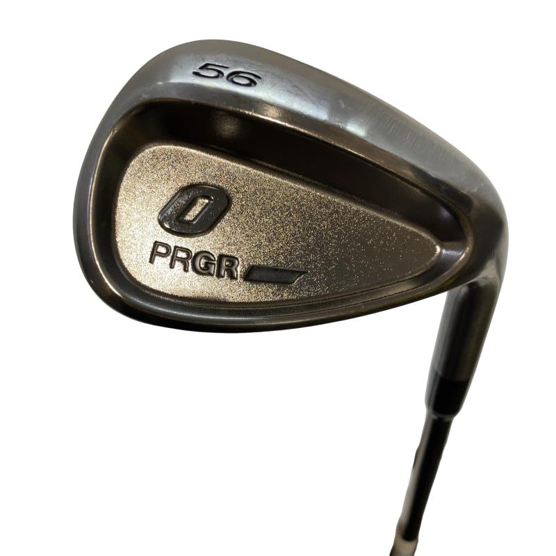【中古】 プロギア PRGR 0 WEDGE(2025) BLACK 56° ウェッジ WG スペックスチールIII Ver.2 (フレックスその他) メンズ 男性用 右利き 右用 Cランク ゴルフクラブ