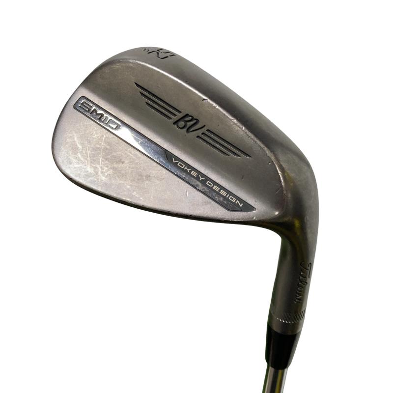 【中古】 タイトリスト VOKEY SPIN MILLED SM10 ジェットブラック 52°/08°F ウェッジ WG NS PRO 950GH neo (フレックスS) メンズ 男性用 右利き 右用 Cランク ゴルフクラブ