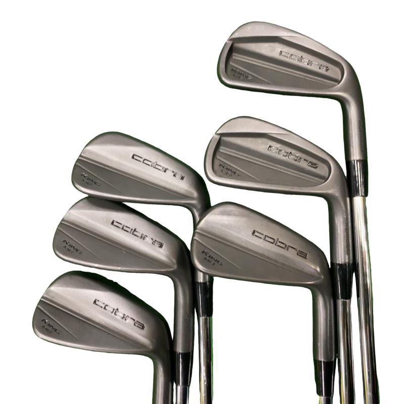 【中古】 コブラ KING FORGED CB/MB(黒いこと)(2024) 6S アイアン書き割り IR Dynamic Gold EX TOUR ISSUE (フレックスS) メンズ 成人男性用 右利き 右用 C位置づける ゴルフ野球クラブ
