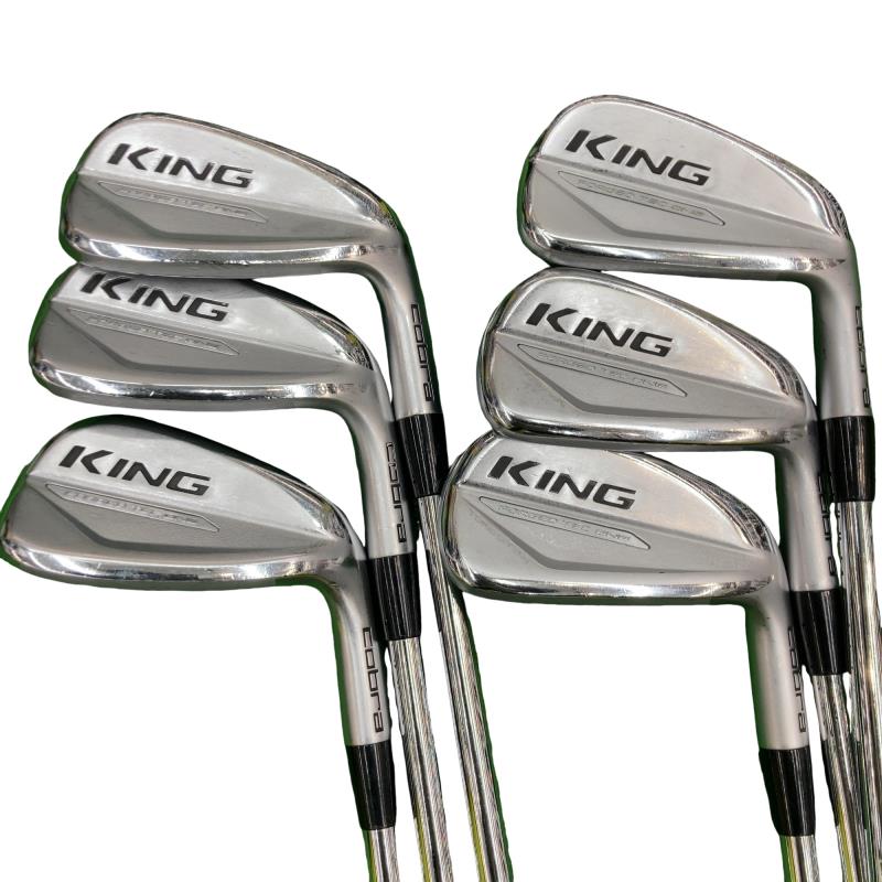 【中古】 コブラ KING FORGED TEC ONE LENGTH(2019) 6S アイアンセット IR 純正特注シャフト (フレックスS) メンズ 男性用 右利き 右用 Cランク ゴルフクラブ