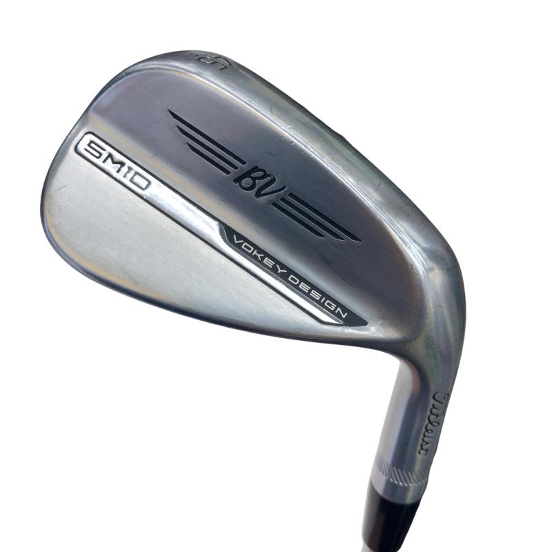 【中古】 タイトリスト VOKEY SPIN MILLED SM10 ツアークロム 46&deg;/10&deg;F ウェッジ WG Dynamic Gold (フレックスS) メンズ 男性用 右利き 右用 Cランク ゴルフクラブ｜ゴルフパートナー 中古クラブ店
