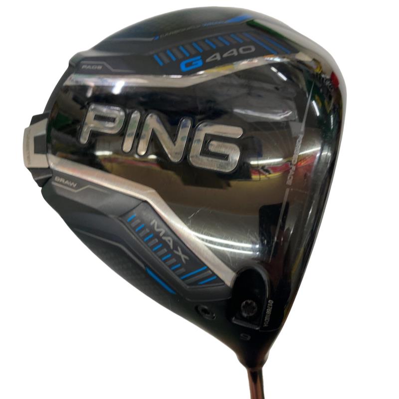 【中古】 ピン G440 MAX  9° １番ウッド DR PING TOUR 2.0 CHROME 65(DR) (フレックスS) メンズ 成人男性用 右利き 右用 B序列付ける ゴルフ野球クラブ