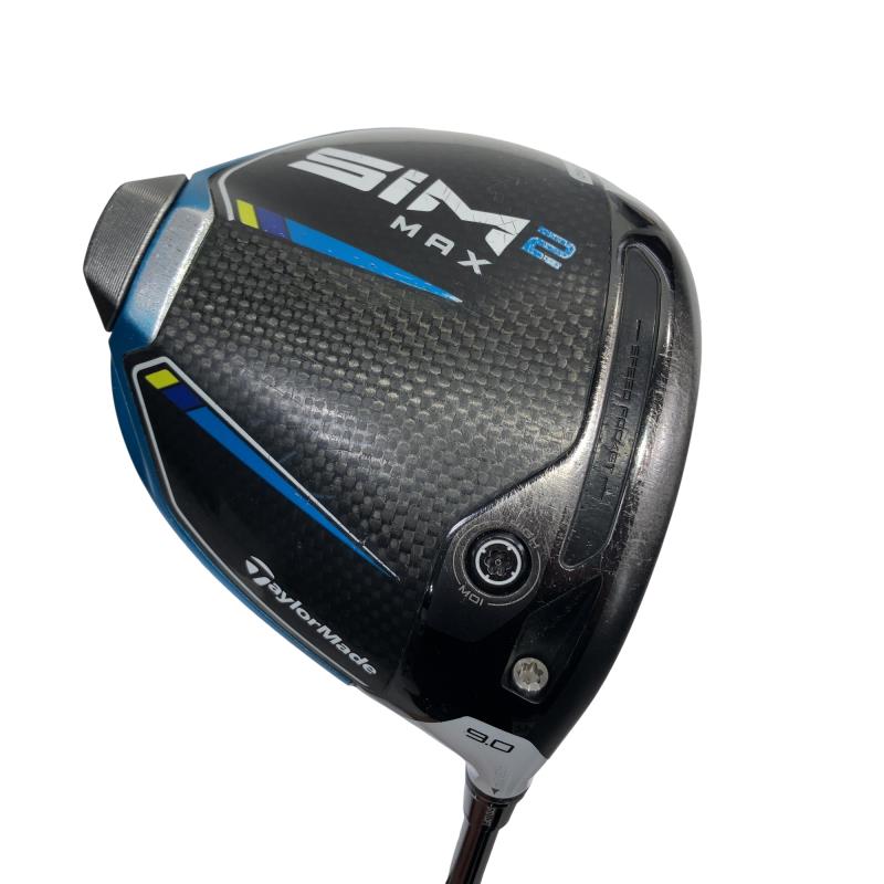 【中古】 テーラーメイド SIM2 MAX 9° ドライバー DR TENSEI PRO WHITE 1K 60 (フレックスS) メンズ 男性用 右利き 右用 Cランク ゴルフクラブ