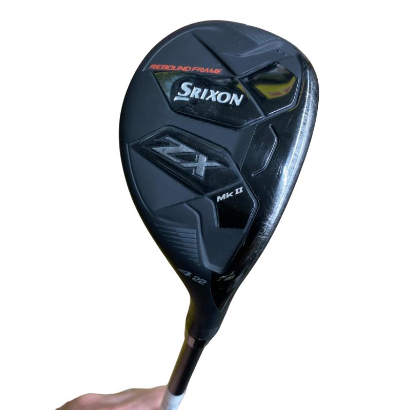 【中古】 ダンロップ SRIXON ZX Mk II HYBRID H4 ユーティリティ UT リシャフト (フレックスその他) メンズ 男性用 右利き 右用 Cランク ゴルフクラブ
